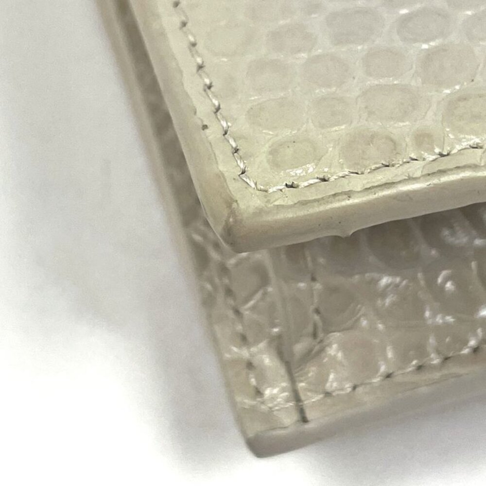 Saint Laurent Kate Chain Wallet Clutch Tassel Shoulder Bag Leather Beige - Picture 3 of 11